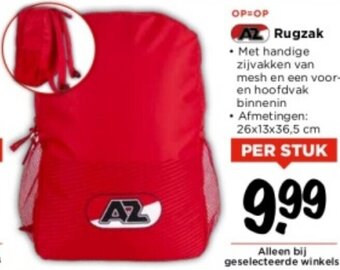 Vomar Voordeelmarkt AZ Rugzak aanbieding