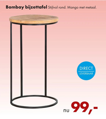 Woonsquare Bombay bijzettafel aanbieding