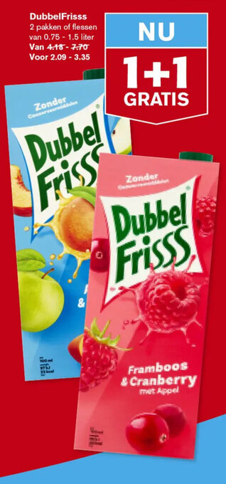 Hoogvliet DubbelFrisss aanbieding