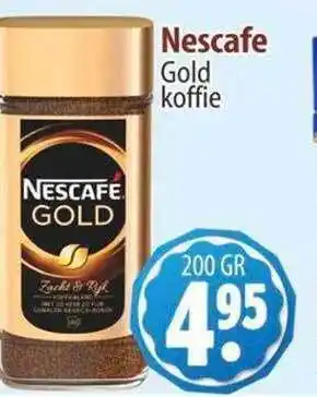 Sahan Supermarkten Nescafe Gold 200g aanbieding