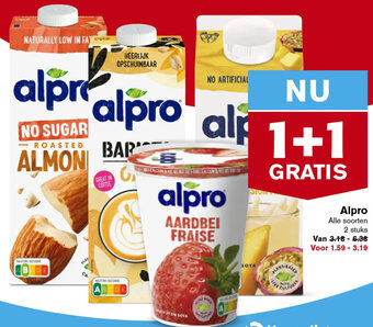 Hoogvliet Alpro aanbieding