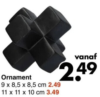 Wibra Ornament aanbieding