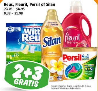 Poiesz Reus, Fleuril, Persil of Silan aanbieding