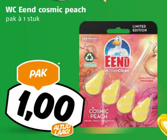 Poiesz WC Eend cosmic peach aanbieding