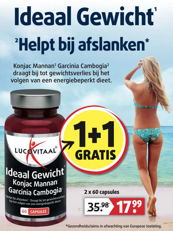 Lucovitaal Ideaal gewicht aanbieding