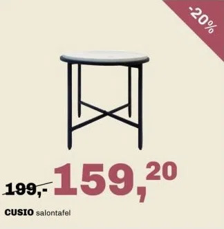 Trendhopper Cusio salontafel aanbieding