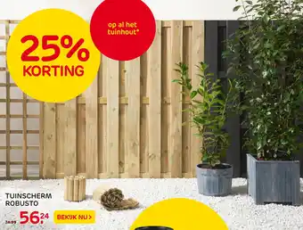 Praxis Tuinscherm robusto aanbieding