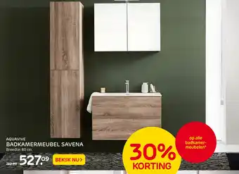 Praxis Aquavive badkamermeubel savena aanbieding