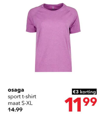 Scapino Osaga sport t-shirt maat S-XL aanbieding