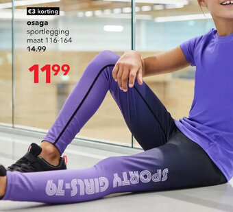 Scapino Osaga sportlegging maat 116-164 aanbieding