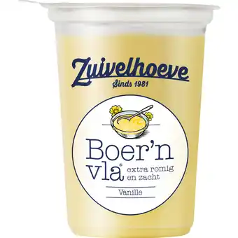Dekamarkt Zuivelhoeve boern vla vanille aanbieding