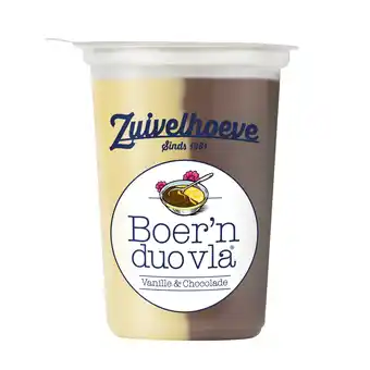Dekamarkt Zuivelhoeve boern vla vanille chocolade aanbieding
