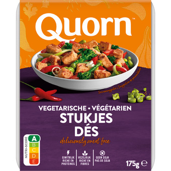 Dekamarkt Quorn stukjes dés aanbieding