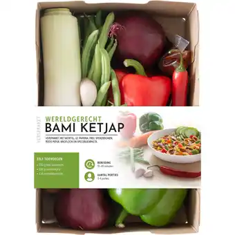 Dekamarkt Fresh & easy verspakket bami ketjap aanbieding