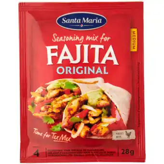 Dekamarkt Santa maria fajita seasoningmix aanbieding