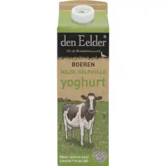 Dekamarkt Den eelder boerenyoghurt halfvol aanbieding