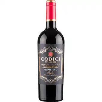 Dekamarkt Codici masserie primitivo igp aanbieding