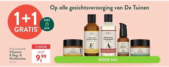 Holland & Barrett Op alle gezichtsverzorging van De Tuinen Vitamine E Micellair Water aanbieding