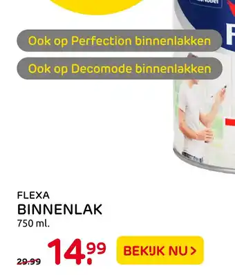 Praxis Flexa binnenlak 750ml aanbieding