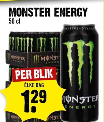 Dirck 3 MONSTER ENERGY 50 cl aanbieding