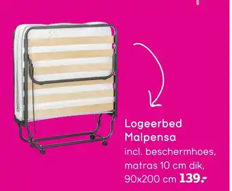 Leen Bakker Logeerbed Malpensa 90*200cm aanbieding