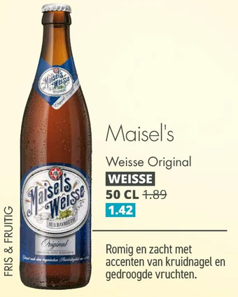 Mitra Maisel's weisse original aanbieding