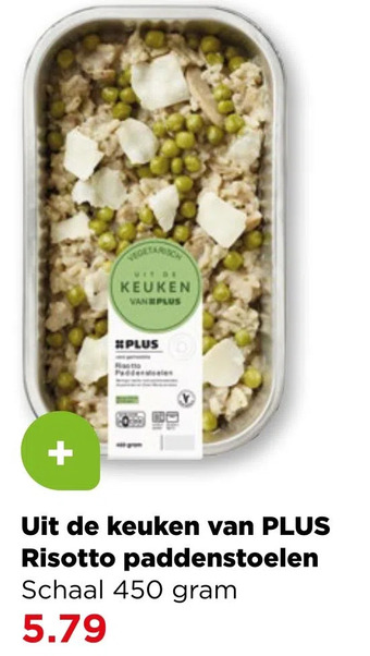 PLUS Uit de keuken van plus risotto paddenstoelen aanbieding
