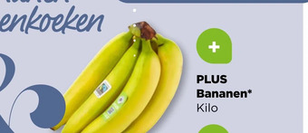 PLUS Plus bananen* aanbieding