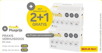 Praxis Praxis verhuisdoos aanbieding