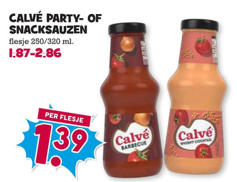 Boon`s Markt Calvé party- of snacksauzen aanbieding