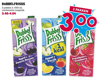 Boon`s Markt Dubbelfrisss aanbieding