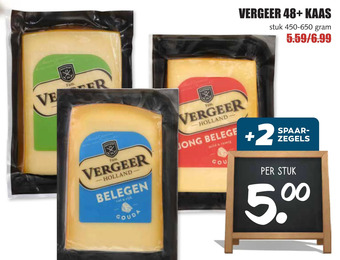 MCD Supermarkt Vergeer 48+ kaas aanbieding