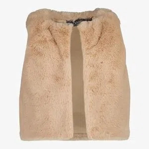 Scapino Twoday meisjes gilet van imitatiebont beige aanbieding