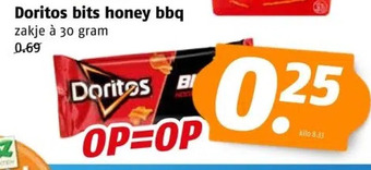 Poiesz Doritos bits honey bbq aanbieding