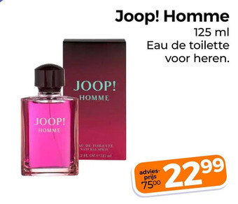 Trekpleister Joop! homme aanbieding