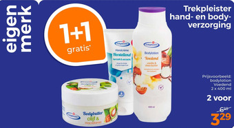 Trekpleister Trekpleister hand- en bodyverzorging aanbieding