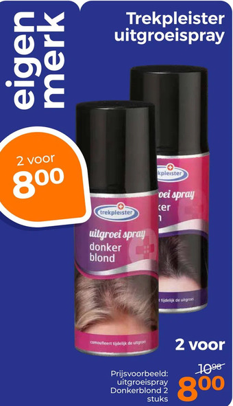 Trekpleister Trekpleister uitgroeispray aanbieding