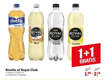 Coop Rivella of royal club aanbieding