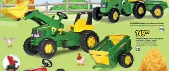 ToyChamp RollyJunior John Deere met lader en Farm Trailer aanbieding