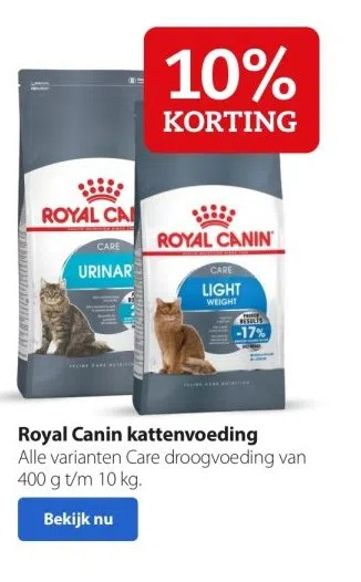 Pets Place Royal canin kattenvoeding alle varianten care droogvoeding van 400 g t/m 10 kg. aanbieding