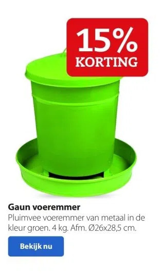 Pets Place Gaun voeremmer aanbieding