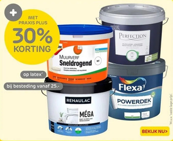 Praxis latex aanbieding