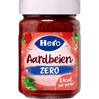 Jumbo Hero jam zero aardbeien 300g aanbieding