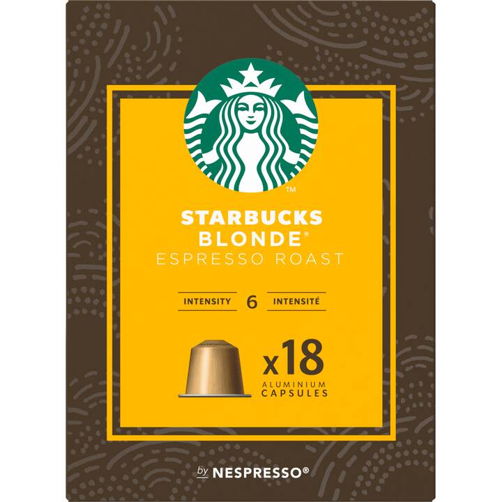 Starbucks blonde espresso roast 18 capsules 94g aanbieding bij Jumbo