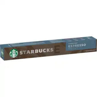 Jumbo Starbucks nespresso espresso dark roast 10 stuks aanbieding