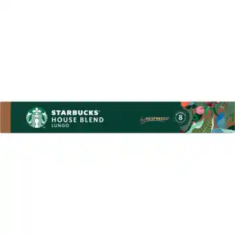 Jumbo Starbucks by nespresso house blend lungo 10 koffiecups aanbieding