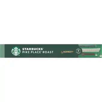 Jumbo Starbucks nespresso pike place medium roast 10 stuks aanbieding