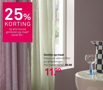Karwei Gordijn op maat aanbieding