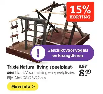 Boerenbond Trixie natural living speelplaatsen aanbieding