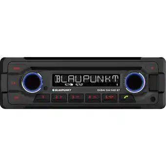 Conrad Blaupunkt dubai-324 dabbt autoradio enkel din dab+ tuner, bluetooth handsfree, aansluiting voor stuurbediening aanbieding